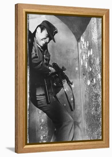 Where Eagles Dare, Clint Eastwood, 1968-null-Framed Stretched Canvas