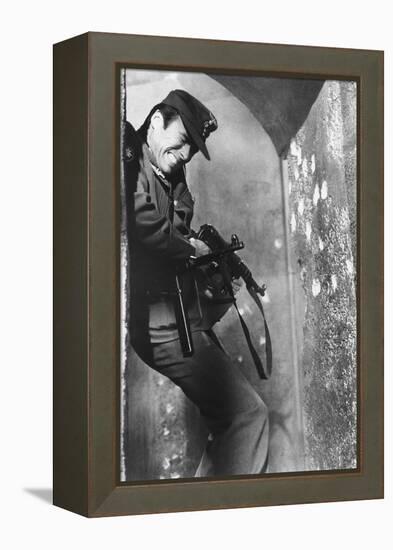 Where Eagles Dare, Clint Eastwood, 1968-null-Framed Stretched Canvas