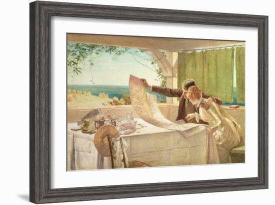 Where Next?-Edward Frederick Brewtnall-Framed Giclee Print