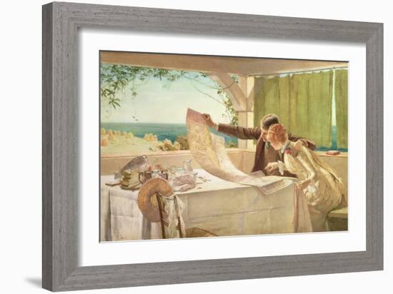 Where Next?-Edward Frederick Brewtnall-Framed Giclee Print