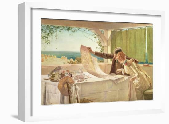 Where Next?-Edward Frederick Brewtnall-Framed Giclee Print