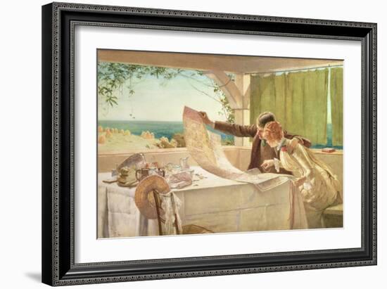 Where Next?-Edward Frederick Brewtnall-Framed Giclee Print