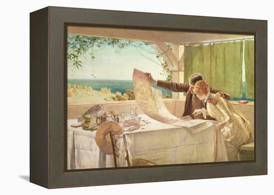 Where Next?-Edward Frederick Brewtnall-Framed Premier Image Canvas