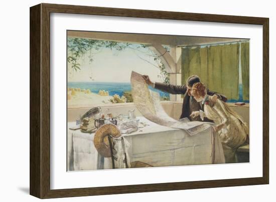 Where Next?-Edward Frederick Brewtnall-Framed Giclee Print