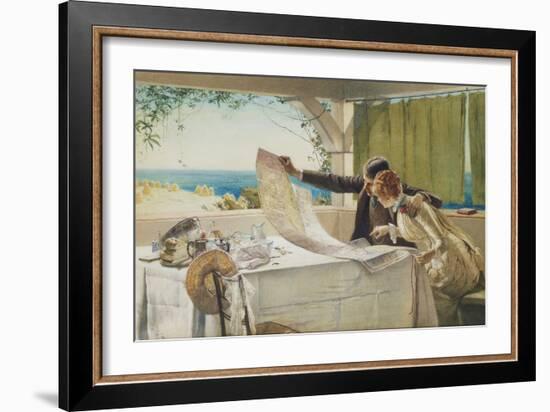 Where Next?-Edward Frederick Brewtnall-Framed Giclee Print