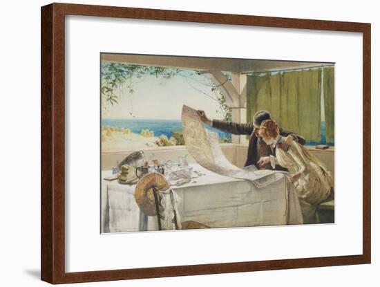 Where Next?-Edward Frederick Brewtnall-Framed Giclee Print