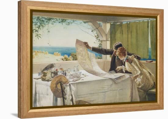 Where Next?-Edward Frederick Brewtnall-Framed Premier Image Canvas