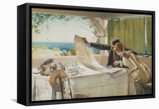 Where Next?-Edward Frederick Brewtnall-Framed Premier Image Canvas