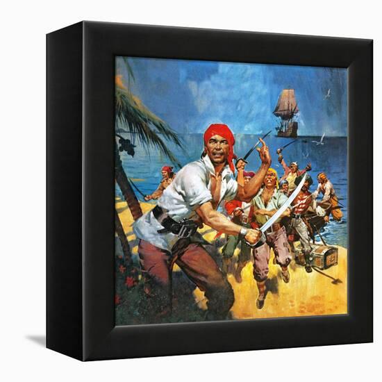 Where Once Buccaneers Reigned. When Pirates Controlled the West Indies.-McConnell-Framed Premier Image Canvas