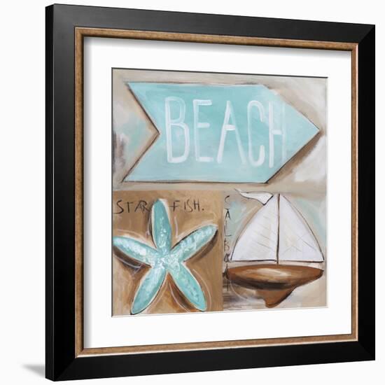 Where's the Beach?-Amanda J^ Brooks-Framed Art Print