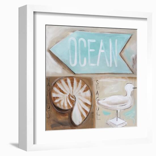 Where's the Ocean?-Amanda J^ Brooks-Framed Art Print