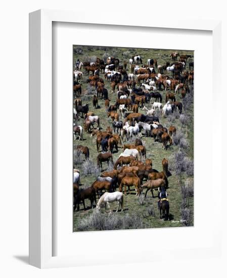 Where’s Waldo (color)-Barry Hart-Framed Art Print