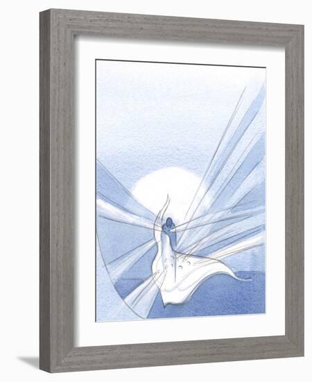 Where Sin Has Been Forgiven, a Diamond of Grace Now Shines Out, More Beautiful than If We Had Not S-Elizabeth Wang-Framed Giclee Print