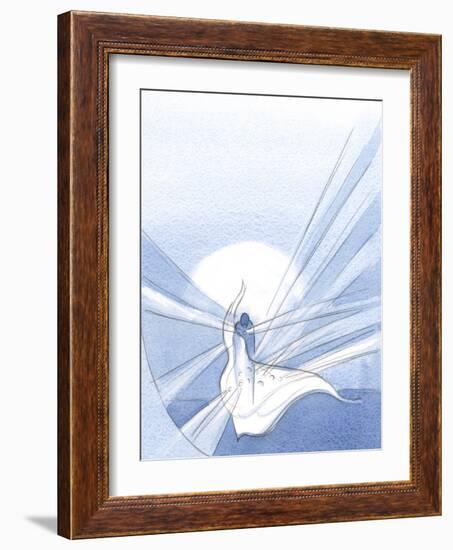 Where Sin Has Been Forgiven, a Diamond of Grace Now Shines Out, More Beautiful than If We Had Not S-Elizabeth Wang-Framed Giclee Print