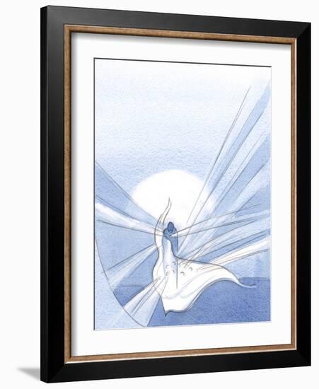 Where Sin Has Been Forgiven, a Diamond of Grace Now Shines Out, More Beautiful than If We Had Not S-Elizabeth Wang-Framed Giclee Print