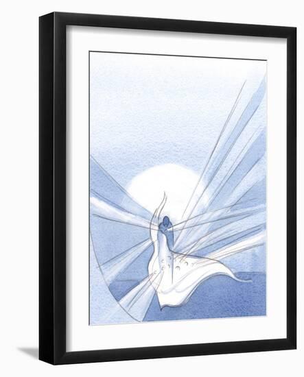 Where Sin Has Been Forgiven, a Diamond of Grace Now Shines Out, More Beautiful than If We Had Not S-Elizabeth Wang-Framed Giclee Print