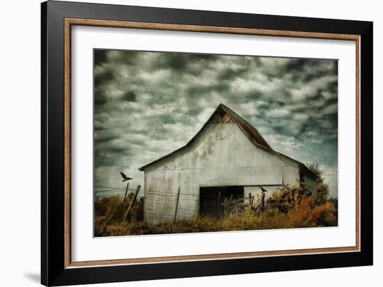 Where the Crows Roost in Autumn-Jai Johnson-Framed Giclee Print