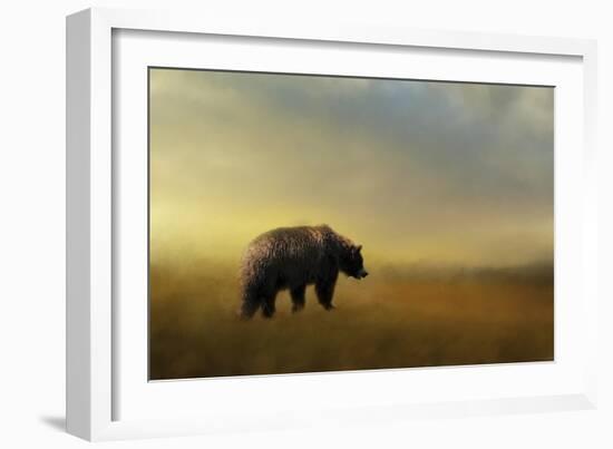 Where the Grizzly Roams-Jai Johnson-Framed Giclee Print