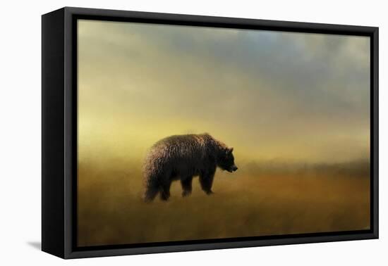 Where the Grizzly Roams-Jai Johnson-Framed Premier Image Canvas