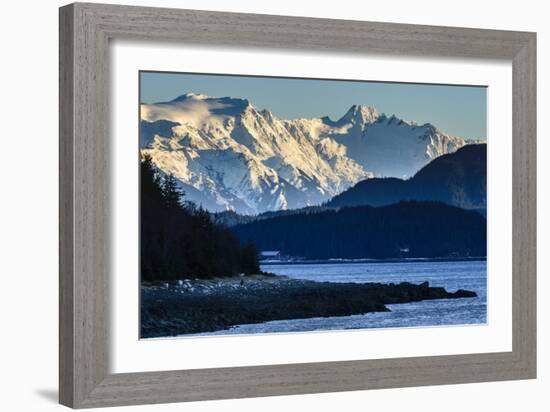 Where The Mountains Meet The Sea-Brenda Petrella Photography LLC-Framed Giclee Print