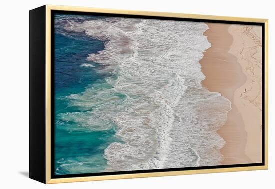Where the Ocean Ends...-Andreas Feldtkeller-Framed Premier Image Canvas