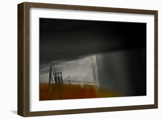Where the Red Meets the Black-Valda Bailey-Framed Photographic Print