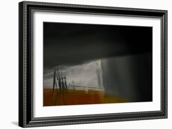 Where the Red Meets the Black-Valda Bailey-Framed Photographic Print