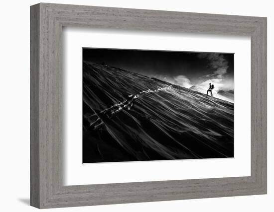 Where the trail end?-Sandi Bertoncelj-Framed Photographic Print