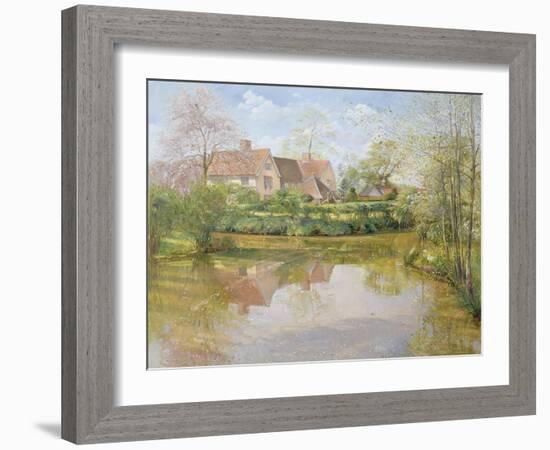 Where the Waters Cross-Timothy Easton-Framed Giclee Print