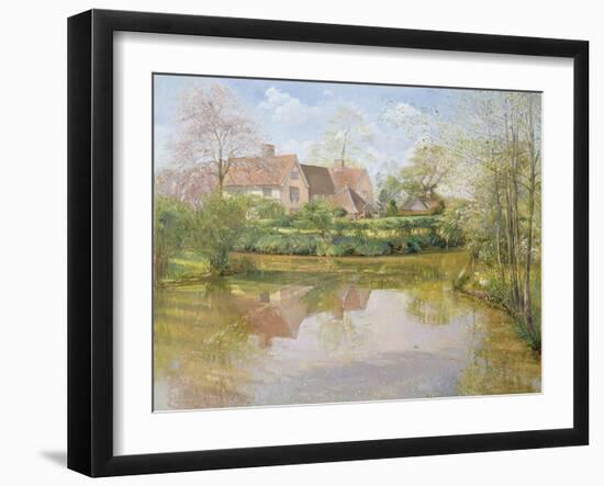 Where the Waters Cross-Timothy Easton-Framed Giclee Print