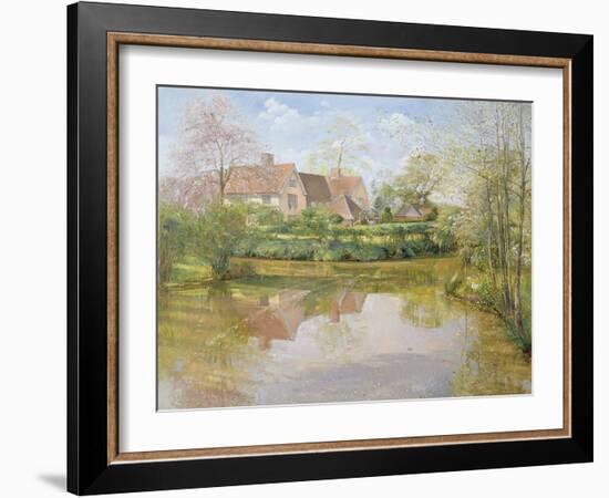 Where the Waters Cross-Timothy Easton-Framed Giclee Print