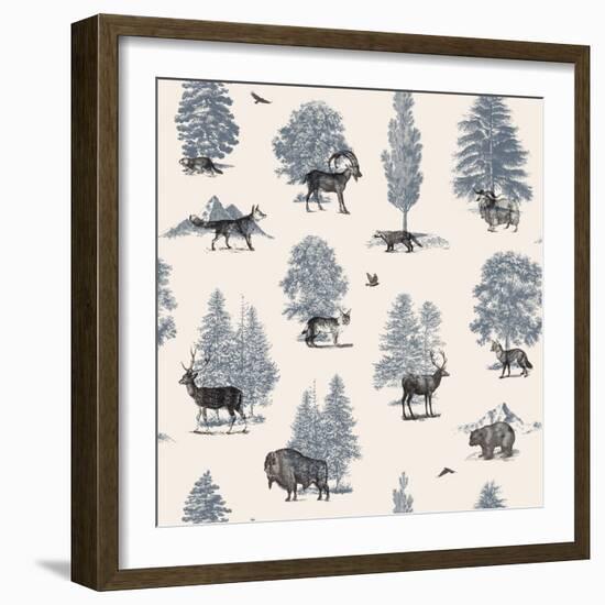 Where they Belong - Winter-Florent Bodart-Framed Giclee Print