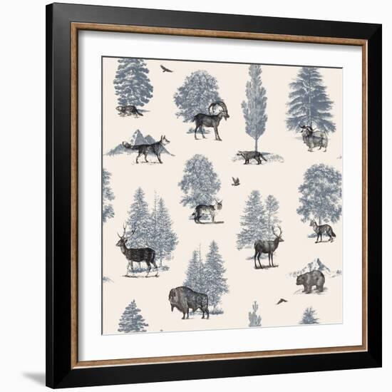 Where they Belong - Winter-Florent Bodart-Framed Giclee Print