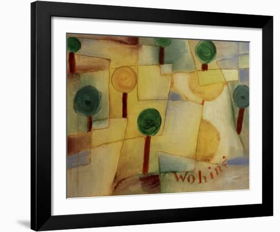 Where To?-Paul Klee-Framed Giclee Print