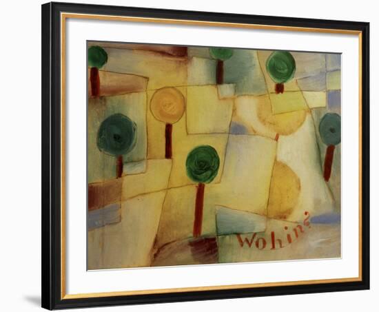 Where To?-Paul Klee-Framed Giclee Print