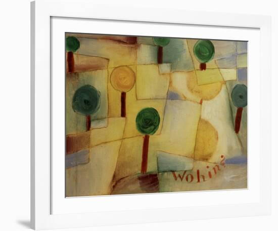 Where To?-Paul Klee-Framed Giclee Print