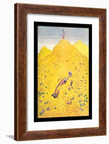 Where Wealth Accumulates and Men Decay-Ellison Hoover-Framed Art Print