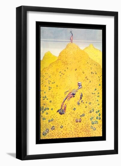 Where Wealth Accumulates and Men Decay-Ellison Hoover-Framed Art Print