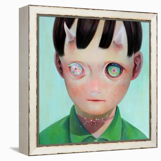 Whereabouts of God #1-Hikari Shimoda-Framed Stretched Canvas