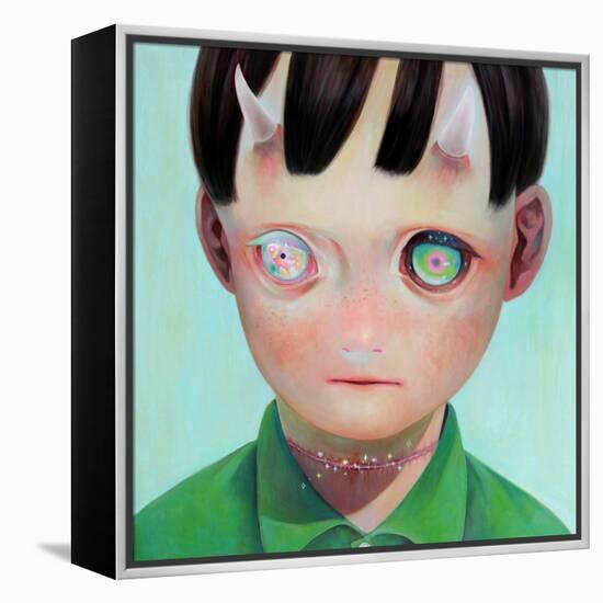 Whereabouts of God #1-Hikari Shimoda-Framed Stretched Canvas