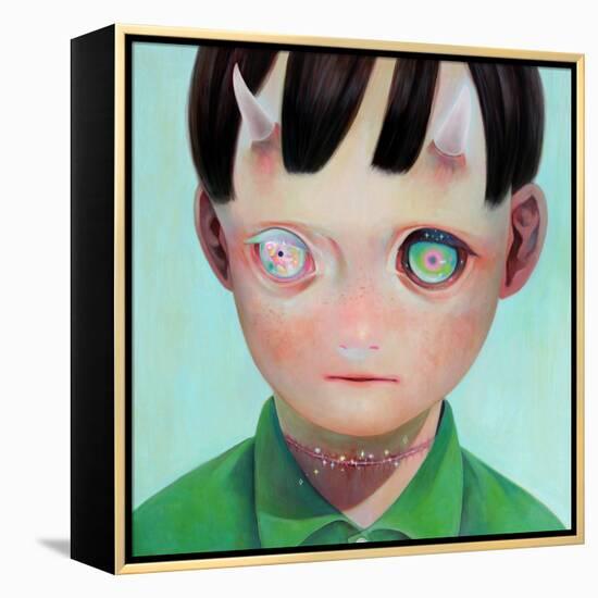 Whereabouts of God #1-Hikari Shimoda-Framed Stretched Canvas