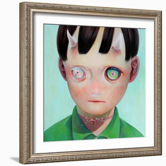 Whereabouts of God #1-Hikari Shimoda-Framed Art Print