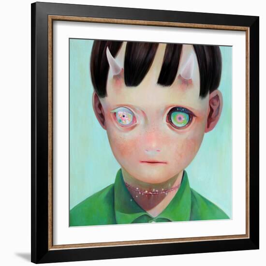 Whereabouts of God #1-Hikari Shimoda-Framed Art Print