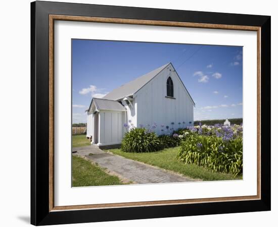 Wheriko Anglican Church, Manawatu, North Island, New Zealand, Pacific-Smith Don-Framed Photographic Print