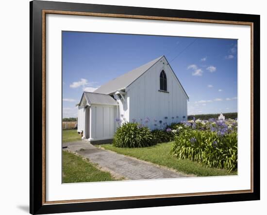 Wheriko Anglican Church, Manawatu, North Island, New Zealand, Pacific-Smith Don-Framed Photographic Print