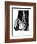 "Which one is the love potion?" - New Yorker Cartoon-Mary Petty-Framed Premium Giclee Print