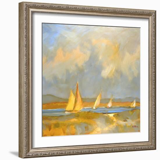 Whidbey Island Beach-Don Tiller-Framed Giclee Print