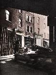 Fruit Baskets Piled Against Houses at Borough Market, London, 1926-1927-Whiffin-Giclee Print