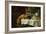 While Masters Away-Henriette Ronner-Knip-Framed Giclee Print
