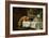 While Masters Away-Henriette Ronner-Knip-Framed Giclee Print